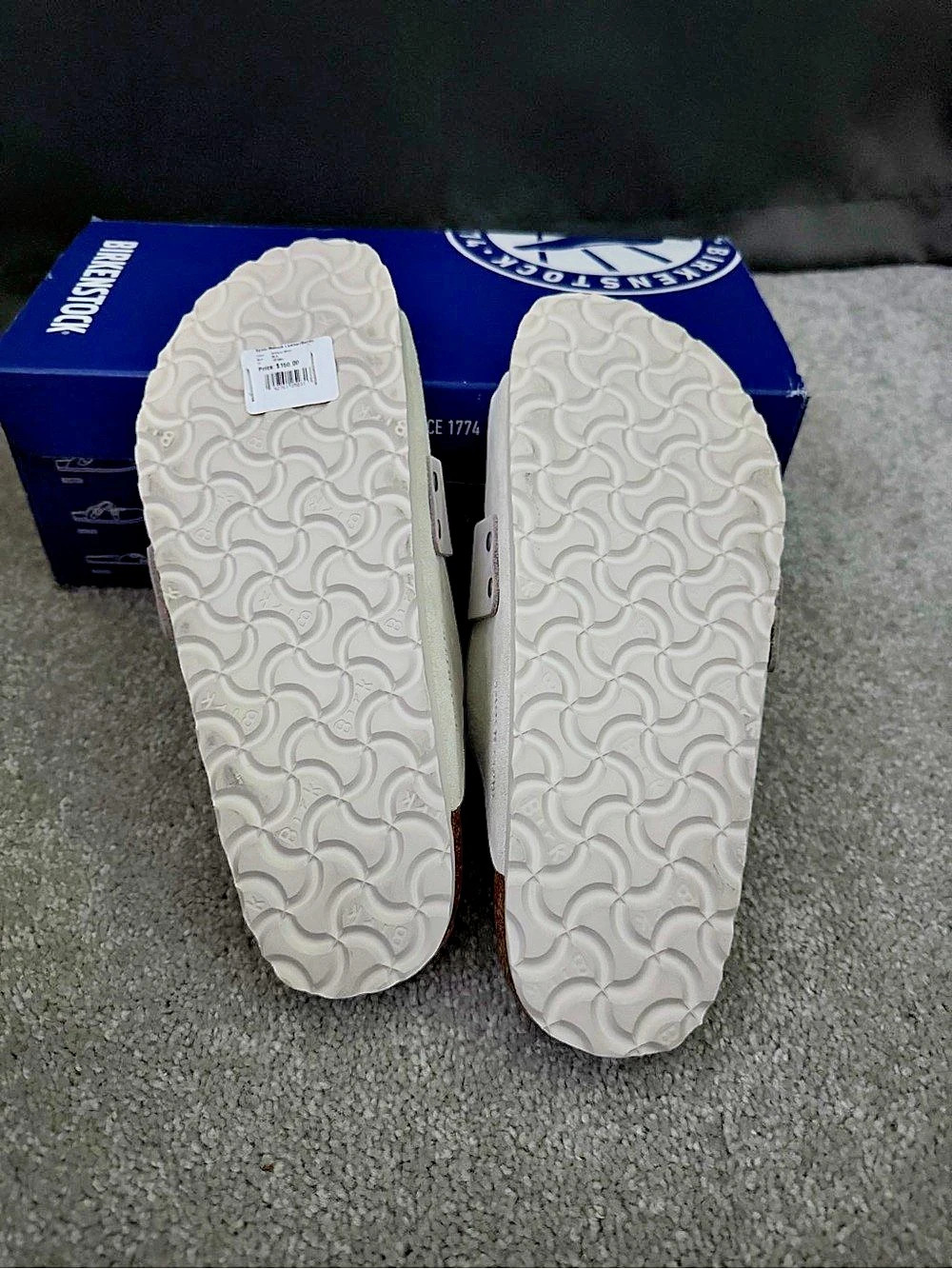 Birkenstock Kyoto Sandals in White-TW - Picture 3 of 4